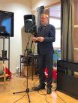Varaordfører Hans Eide ønsker velkommen