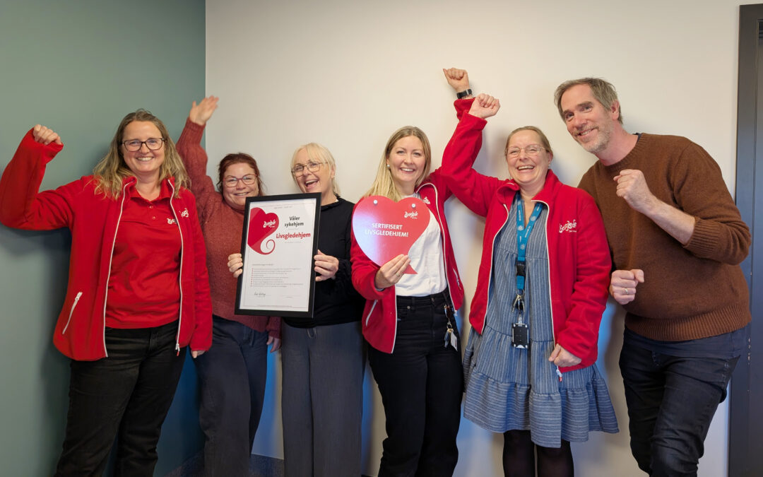 Våler sykehjem sertifisert som Livsgledehjem!