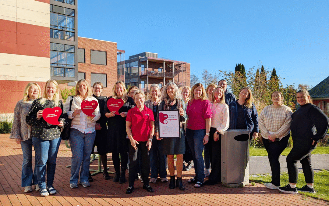Alle sykehjem i Sandefjord er nå sertifiserte Livsgledehjem!